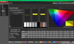 校准后的 ColorChecker
