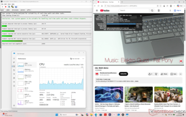 在进行一分钟的4K60视频测试时，LatencyMon未显示任何严重的DPC问题，仅出现寥寥几个丢帧现象