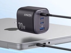 安克面向英国市场推出的新款70W Zolo充电器