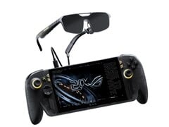 ROG Ally X20 捆绑包包括手持设备和 ROG Xreal R1 Edition 20 游戏 AR 眼镜。