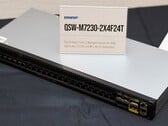 QNAP 的新产品 QSW-M7230-2X4F24T。(图片来源：Andreas Sebayang/Notebookcheck.com）