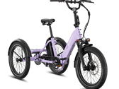 Lectric XP Trike2 750 配备 840 Wh 电池，单次充电续航里程可达 70 英里（112 公里）（图片来源：Lectric）
