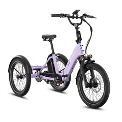 Lectric XP Trike2 750 配备 840 Wh 电池，单次充电续航里程可达 70 英里（112 公里）（图片来源：Lectric）