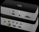 OWC 在 2025 年的 Computex 上带来了其即将推出的拥有 11 个端口的 Thunderbolt 5 底座。(图片来源：OWC）
