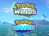 展示《宝可梦：风与浪》Switch 2版游戏的宣传横幅