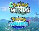 展示《宝可梦:风与浪》Switch 2版游戏的宣传横幅