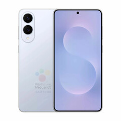 Galaxy S25 Edge 钛冰蓝（图片来源：Winfuture.de）