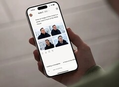 用户通过智能手机与 Grok AI 互动（图片来源：Bryan M Wolfe/Digital Trends）