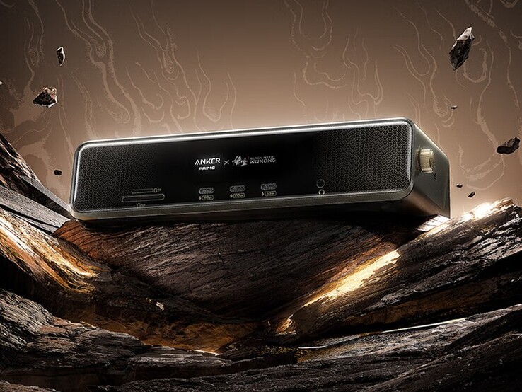Anker x 黑神话悟空桌面扩展坞（14 合 1、四显示器、DisplayLink）。(图片来源：Anker）