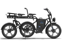 Dolas e Bike 的 Defender 250 三个轮子上各有一个电机。(图片来源:Dolas e Bike)。