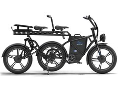 Dolas e Bike 的 Defender 250 三个轮子上各有一个电机。(图片来源：Dolas e Bike）。