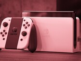 任天堂 Switch OLED 机型于 2021 年发布，采用金属机身。(图片来源：任天堂 - 已编辑）