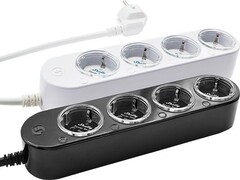 Shelly 即将推出的 Power Strip 4 Gen4（如图）已通过 Matter 认证。(图片来源：CSA）