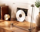 Syitren RM1 CD播放器在其透明机身中展示了CD。
