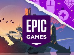 Epic Games 本周首先推出了手机赠品，图为徽标。(图片来源：Epic Games Store - 已编辑）