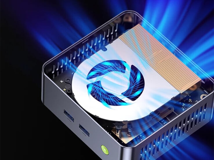 GMKtec NucBox M2 Pro S 包含一个小型主动冷却解决方案。(图片来源：GMKtec）