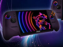 微星 Claw 8 EX AI+ 采用传闻中的虚空紫外观。