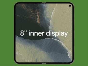 Pixel 11 Pro Fold 的内屏。