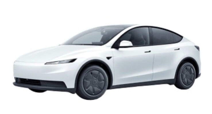 最便宜的特斯拉 Model Y 标准版。