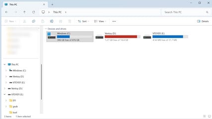 两个文托伊分区