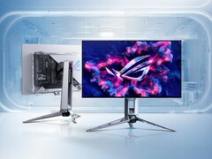 华硕 ROG Swift OLED PG27AQWP-W 在美国的售价为 1099 美元。(图片来源：华硕）