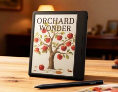 Musnap Ocean C 电子阅读器的手柄上有翻页按钮。