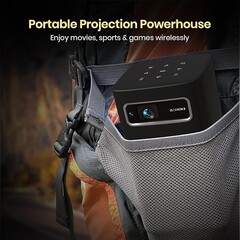 据称,Portronics 的 Pico 13 紧凑型便携式投影仪可提供高达 3,500 流明的亮度(图片来源:Portronics)