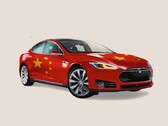 特斯拉 Model S。在与美国的关税战中，特斯拉中国停止了 Model S 和 Model X 的订单（图片来源：Getty/The Atlantic）