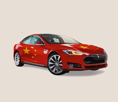 特斯拉 Model S。在与美国的关税战中，特斯拉中国停止了 Model S 和 Model X 的订单（图片来源：Getty/The Atlantic）