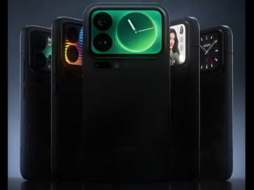 小米 17 Pro 和 17 Pro Max 的背面显示屏将出现不同的钟面等功能。(图片来源：小米微博）