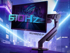 ROG Strix XG248Q5G-P 是速度最快的游戏显示器之一。(图片来源：华硕）