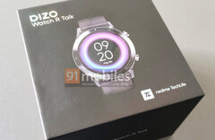 91mobiles提供了另一款DIZO智能手表Watch R Talk的第一印象。(图片来源：91mobiles)