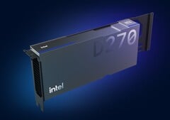 Intel GPU D270 — 一款专为推理工作负载设计的 AI 加速器。