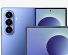 Galaxy Z Fold8 Ultra 的特写及其熟悉的设计。