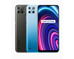 评测中：Realme C25Y。测试设备由: