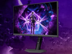 Agon Pro AGP277QKM 在中国的售价约为 486 美元。图为:一张经过编辑的宣传图片,展示了这款游戏显示器的正面。