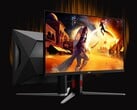 AOC 最新款 4K 游戏显示器在 1080p 下最高可达 320Hz（图片来源：AOC）