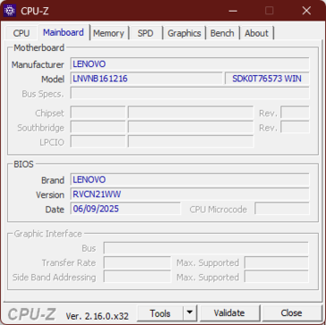 CPU-Z 主板