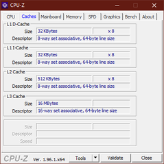 CPU-Z缓存