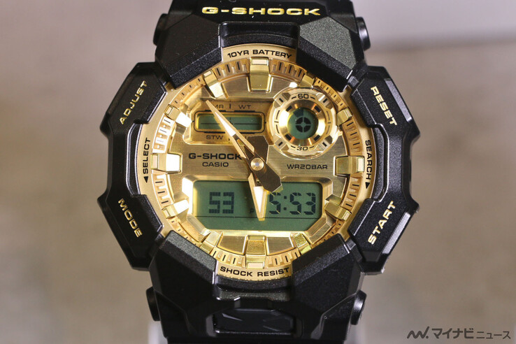 卡西欧 G-Shock GA-010GGB-1A9 手表。(图片来源：MyNavi News）
