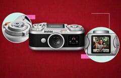 富士胶片 Instax Pal 2 数码相机配备实体按键,并采用复古设计。