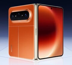 Apple iPhone Ultra 的宽度预计与图中的华为 Pura X Max 相似。