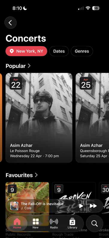 在新的 iOS 更新中，Apple Music 新增了 