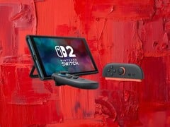 图中展示的 Switch 2 主机和 Joy-Con 2 控制器