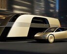 特斯拉 Robovan 和 Cybercab（图片来源：特斯拉）