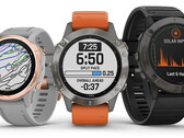 Fenix 6 系列现已推出 26.82 测试版,与上一代相比有一些变化。(图片来源:Garmin)