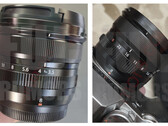 富士龙XF8mm f/3.5 R WR镜头的泄露图片显示了紧凑的尺寸和手动光圈环。(图片来源：富士传闻)