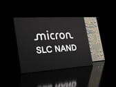 美光公司的单级单元（SLC）NAND闪存模块。