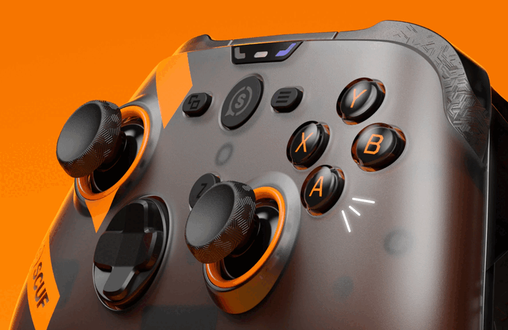 此前SCUF手柄上被指导致误触的侧边按钮,在本系列产品中已不再出现。