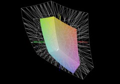 Medion Erazer 副 15 P1 对 DCI-P3